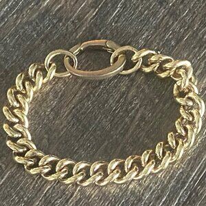 LAURA LOMBARDI PRESA CURB CHAIN BRACELET--CURRENT STYLE
